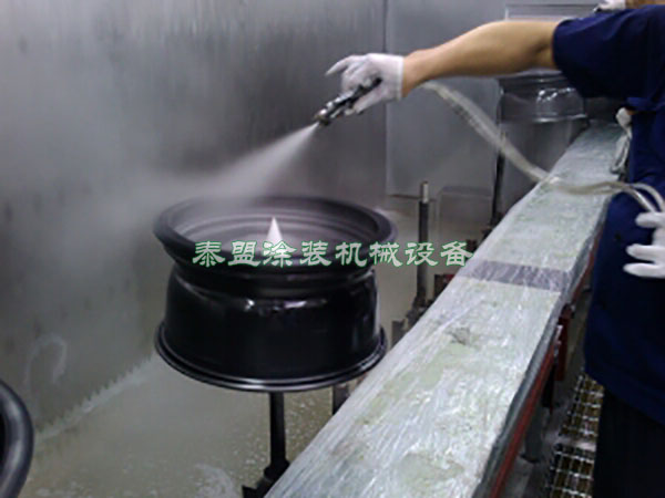 轮毂喷涂