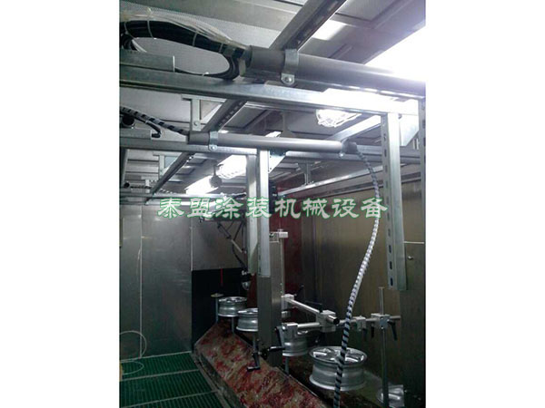 轮毂自动喷涂