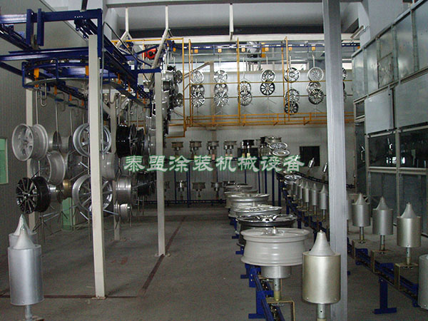 前处理与涂装地面转挂