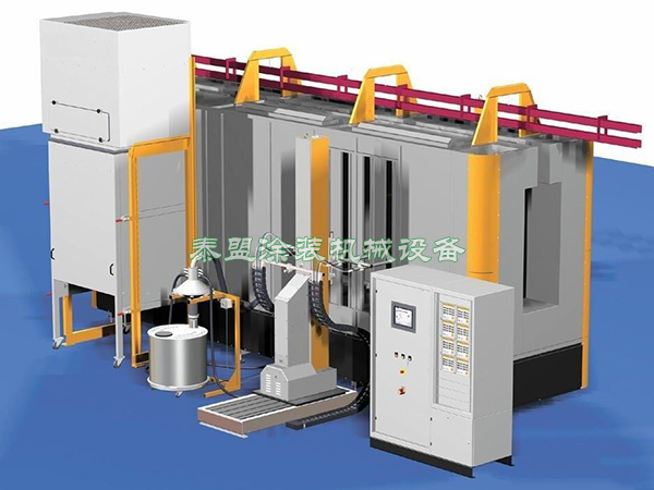 粉体喷房效果图