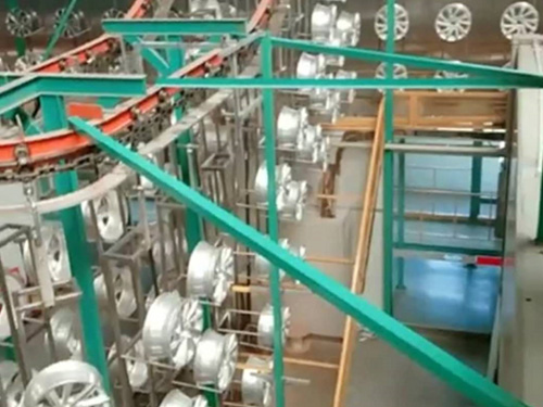 轮毂线输送系统