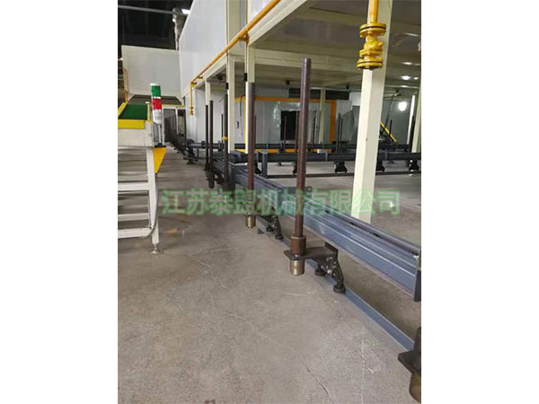 偏心地轨线治具