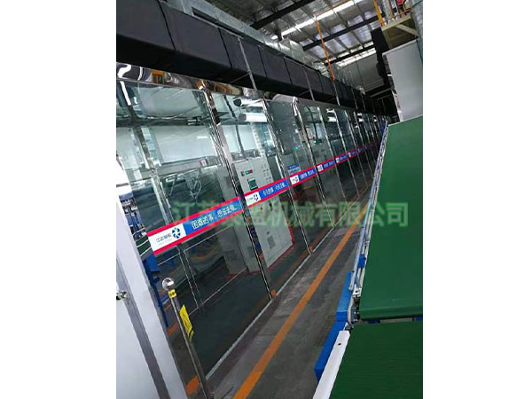 斜坡输送皮带线